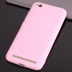 Захисний чохол TPU Matte для Xiaomi Redmi 5A Рожевий