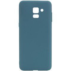 Защитный чехол TPU Softon для Samsung A530 Galaxy A8 2018 Синий