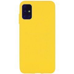 Защитный чехол TPU Softon для Samsung A715F Galaxy A71 2020 Желтый