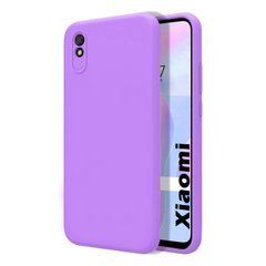 Захисний чохол Liquid Case Full Camera для Xiaomi Redmi 9A Фіолетовий