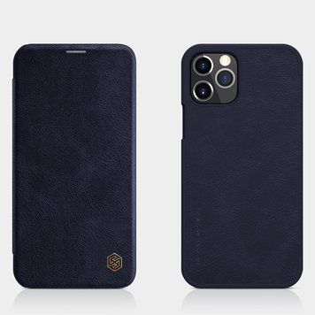 Чехол-книжка Nillkin Qin для iPhone 12 / iPhone 12 Pro (6.1") Синий