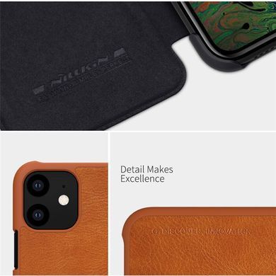 Чехол-книжка Nillkin Qin для iPhone 11 Черный