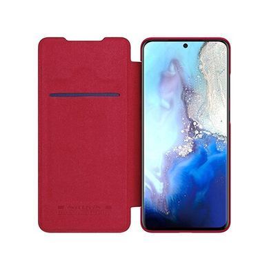 Чохол-книжка Nillkin Qin для Samsung G988B Galaxy S20 Ultra Червоний