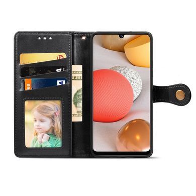 Чехол-книжка Polera Book для Samsung A125F Galaxy A12 / A127F Galaxy A12 Nacho / Galaxy A12s / Galaxy M12 Черный