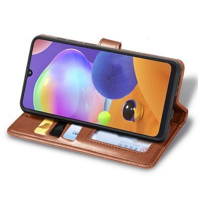 Чехол-книжка Polera Book для Samsung A315F Galaxy A31 Коричневый