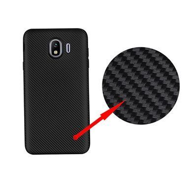 Защитный чехол Carbon TPU для Samsung J250 Galaxy J2 Pro 2018 Черный