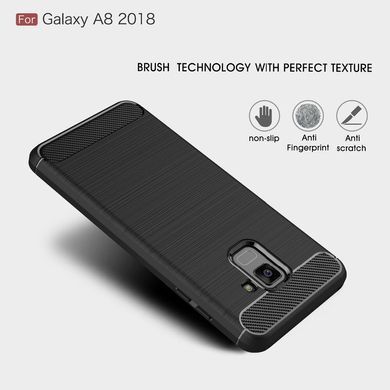 Защитный чехол iPaky Slim TPU для Samsung A530 Galaxy A8 2018 Черный