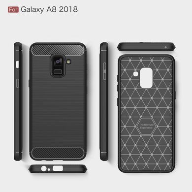 Защитный чехол iPaky Slim TPU для Samsung A530 Galaxy A8 2018 Черный
