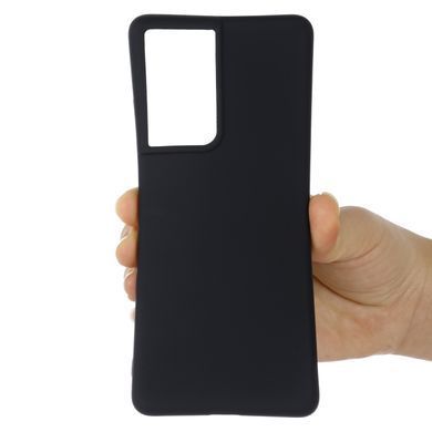 Защитный чехол Liquid Case Full Cover для Samsung Galaxy S21 Ultra Черный