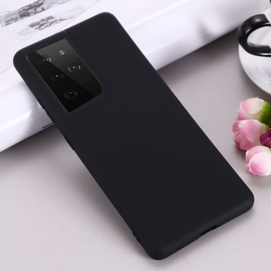 Защитный чехол Liquid Case Full Cover для Samsung Galaxy S21 Ultra Черный