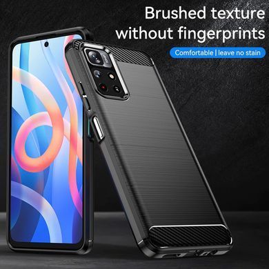 Защитный чехол Slim TPU для Xiaomi Poco M4 Pro 5G Черный