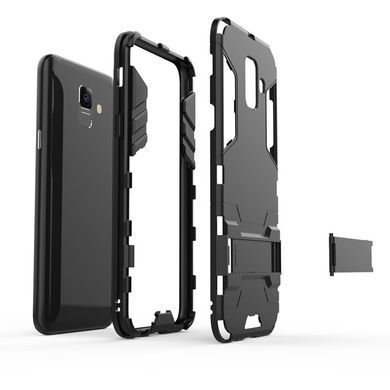 Защитный чехол Strong Guard для Samsung J600 Galaxy J6 2018 Черный