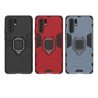 Защитный чехол Strong Guard Ring для Huawei P30 Pro Черный