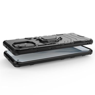 Защитный чехол Strong Guard Ring для Xiaomi Mi 11 Черный