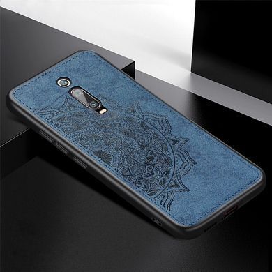 Защитный чехол Textile Decor для Xiaomi Redmi K20 / K20 Pro / Mi 9T / Mi 9T Pro Синий