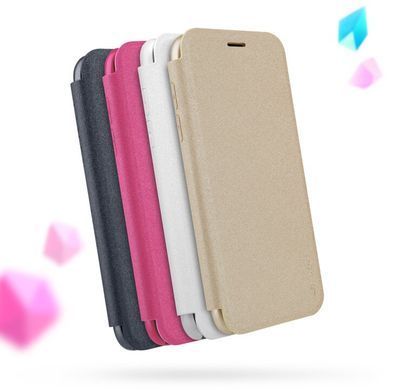 Чехол-книжка Nillkin Sparkle для Samsung J530 Galaxy J5 2017 Золотистый