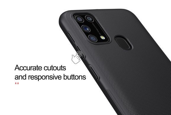 Защитный чехол Nillkin Frosted Shield для Samsung M315F Galaxy M31 Черный