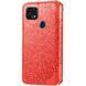 Чехол-книжка Flower Book для ZTE Blade 20 Smart Красный