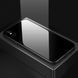 Защитный чехол Glass для iPhone 10 (X) / iPhone XS Черный