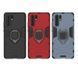 Защитный чехол Strong Guard Ring для Huawei P30 Pro Черный