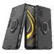 Защитный чехол Strong Guard Ring для Xiaomi Poco M3 Черный