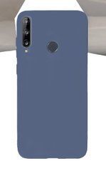 Защитный чехол Liquid Case Full Cover для Huawei P40 Lite E / Y7p Синий