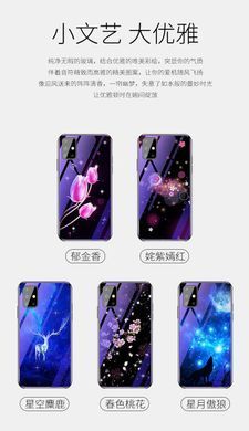 Захисний чохол Fantasy з глянцевими торцями для Samsung A515F Galaxy A51 2020 (місяць) Блакитний