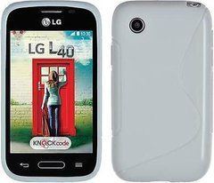 Чехол TPU S-line для LG D160 / D170 L40 Белый