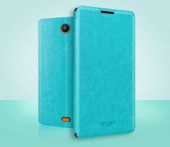 Чехол-книжка MOFI для Microsoft Lumia 430 Бирюзовый