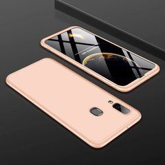 Защитный чехол GKK Full 360 для Samsung A205F Galaxy A20 / A305F Galaxy A30 2019 Золотистый
