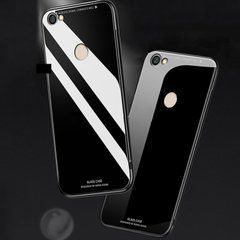 Защитный чехол Glass для Xiaomi Redmi Note 5A Черный