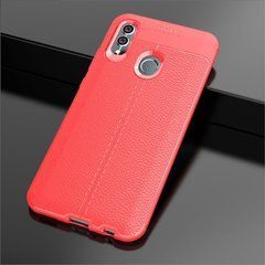 Захисний чохол Leather для Huawei P Smart 2019 / Huawei Honor 10 Lite Червоний