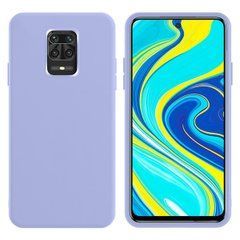 Захисний чохол Liquid Case Full Cover для Xiaomi Redmi Note 9 Pro / Redmi Note 9S / Redmi Note 9 Pro Max Бузковий