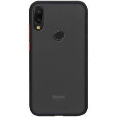 Защитный чехол Сolor Buttons для Xiaomi Redmi 7 Черный