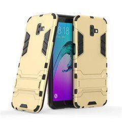 Защитный чехол Strong Guard для Samsung J610 Galaxy J6 Plus 2018 Золотистый