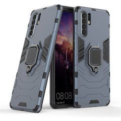 Защитный чехол Strong Guard Ring для Huawei P30 Pro Navy