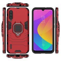 Защитный чехол Strong Guard Ring для Xiaomi Mi A3 / Mi CC9e Красный
