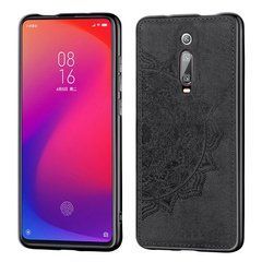 Защитный чехол Textile Decor для Xiaomi Redmi K20 / K20 Pro / Mi 9T / Mi 9T Pro Черный