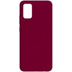 Защитный чехол TPU Softon для Samsung A025 Galaxy A02s / M02s Бордовый