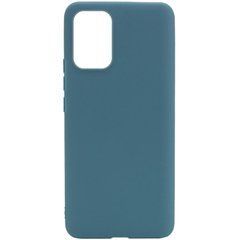 Защитный чехол TPU Softon для Xiaomi Redmi Note 10 / Redmi Note 10S / Poco M5s Синий