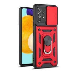 Защитный чехол Kvadrat Ring Lock для Samsung Galaxy A73 5G Красный