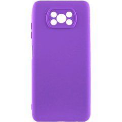 Захисний чохол Lakshmi Case Full Camera для Xiaomi Poco X3 / X3 NFC / X3 Pro Фіолетовий