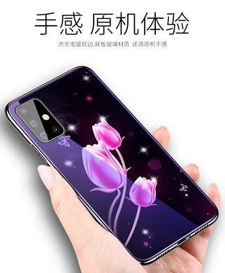 Захисний чохол Fantasy з глянцевими торцями для Samsung A515F Galaxy A51 2020 (місяць) Блакитний