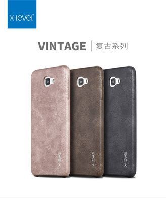Захисний чохол X-level Vintage для Samsung J415 Galaxy J4 Plus 2018 Коричневий