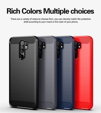 Захисний чохол Slim TPU для Xiaomi Redmi 9 Червоний
