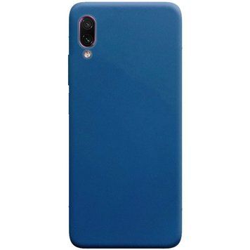 Захисний чохол TPU Softon для Huawei Y6 Pro 2019 (без вырез под сканер) / Huawei Y6 2019 / Huawei Honor 8A Синій