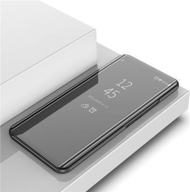 Чехол-книжка Clear View Mirror для Xiaomi Mi 10 / Mi 10 Pro Черный