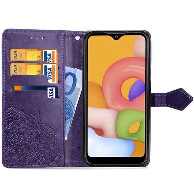 Чохол-книжка Art Book для ZTE Blade 20 Smart Фіолетовий