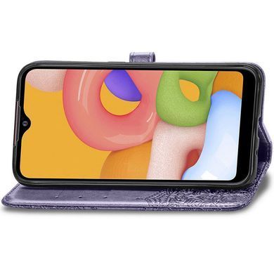 Чохол-книжка Art Book для ZTE Blade 20 Smart Фіолетовий