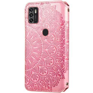 Чехол-книжка Flower Book для ZTE Blade A7s 2020 Розовый